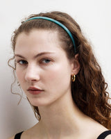 Ultralight Thin Headband in Blue Horn
