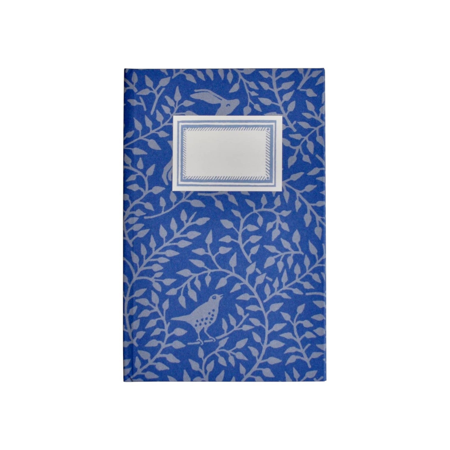 Hardback Notebook Dancing Hare Blue
