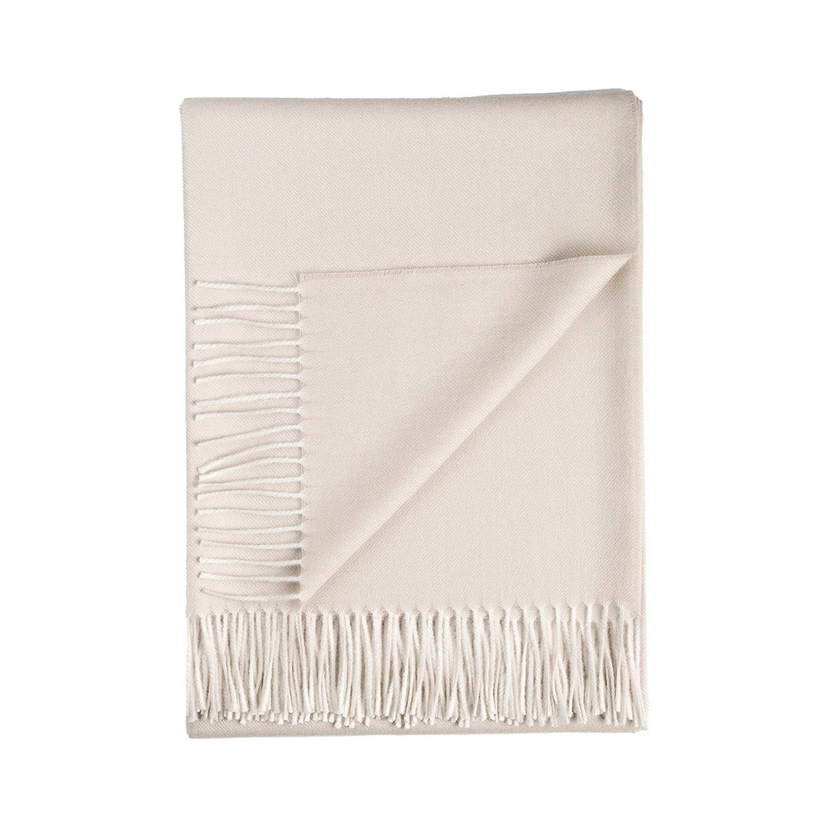Alpaca Throw Porcelain