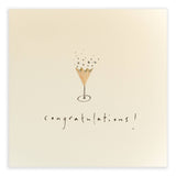 Champagne Congrats Card