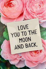 Decoupage Tray Love You To The Moon