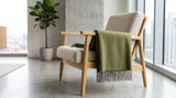 Alpaca Throw Olive