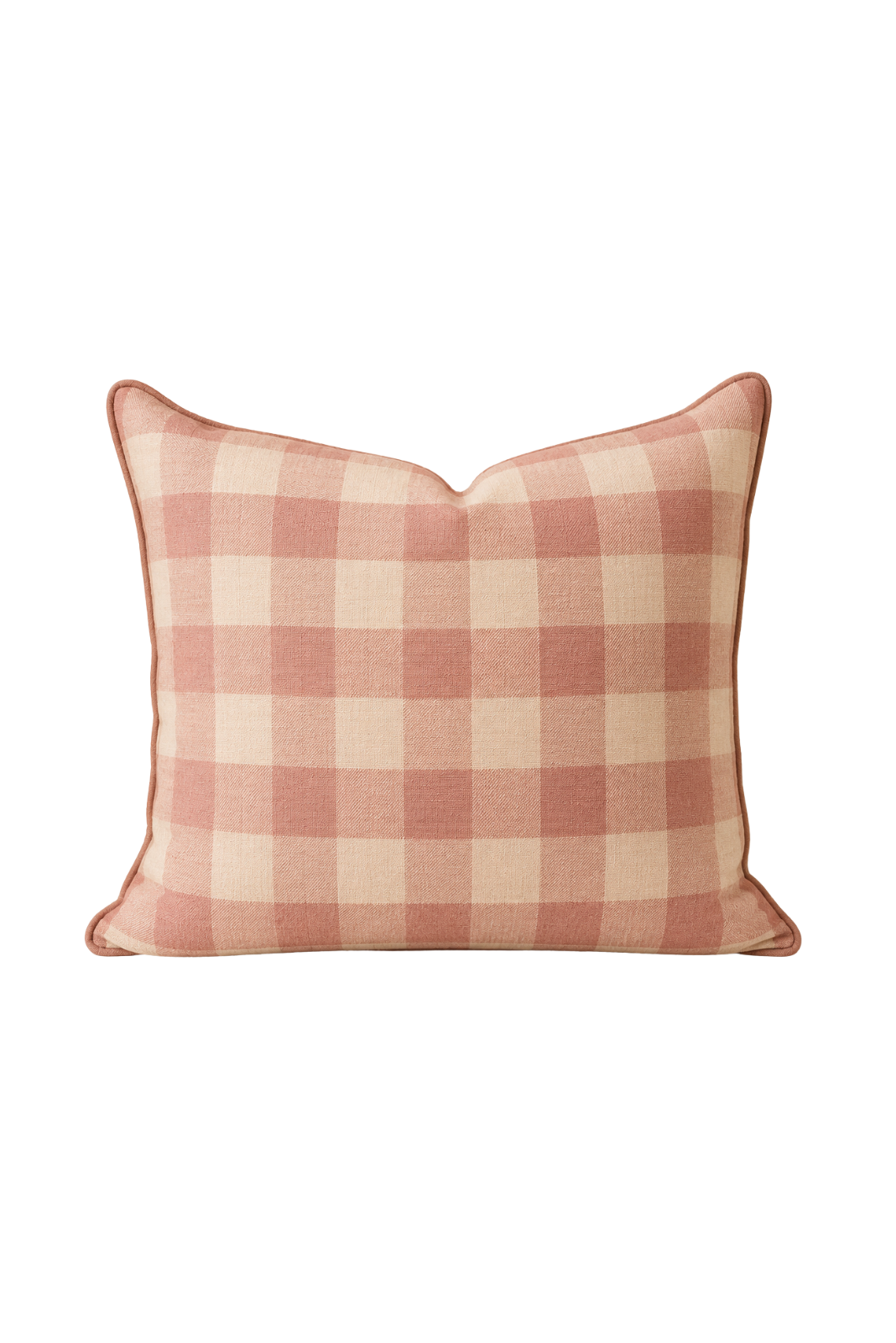 Pillow Gingham Rose 20x20