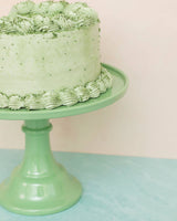 Melamine Cake Stand Large Green