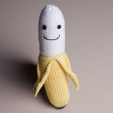 Baby Rattle Toy - Banana Rattle (Handmade): 4" long