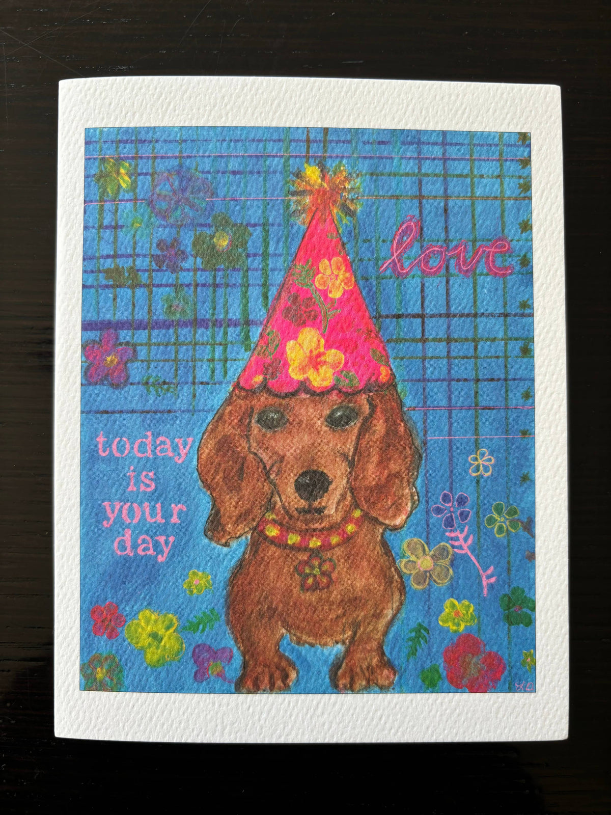 Dachshund Today Card