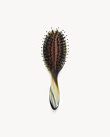 Petite Travel Hair Brush in Horn