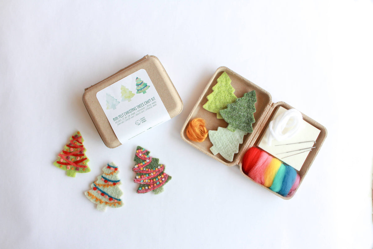 Felting Kit Mini Christmas Tree