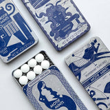 Motif Peppermints Porcelain Design