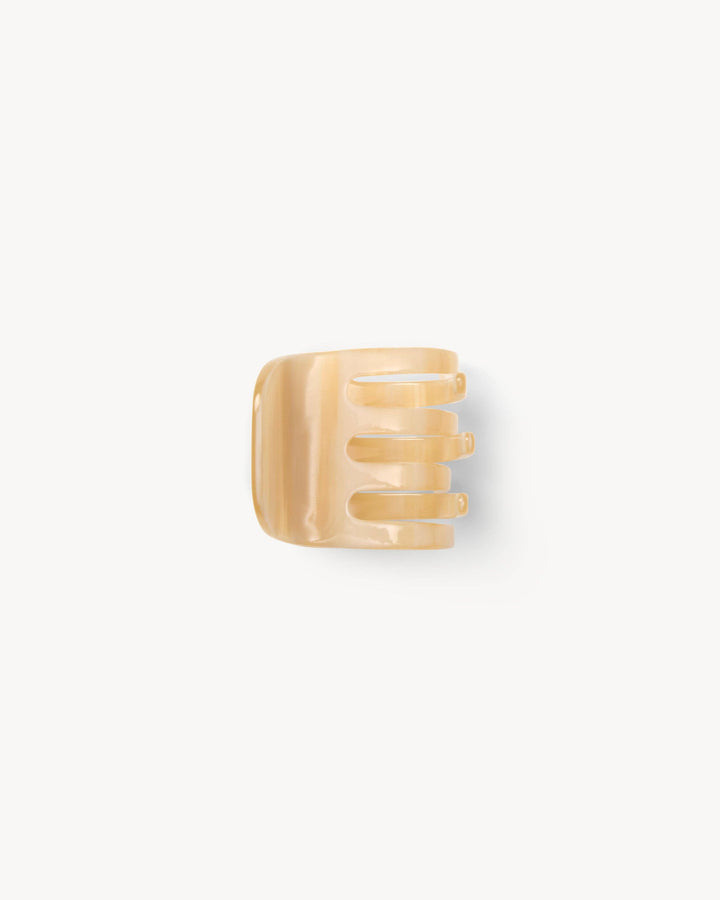 Mini Hair Clip Chamois