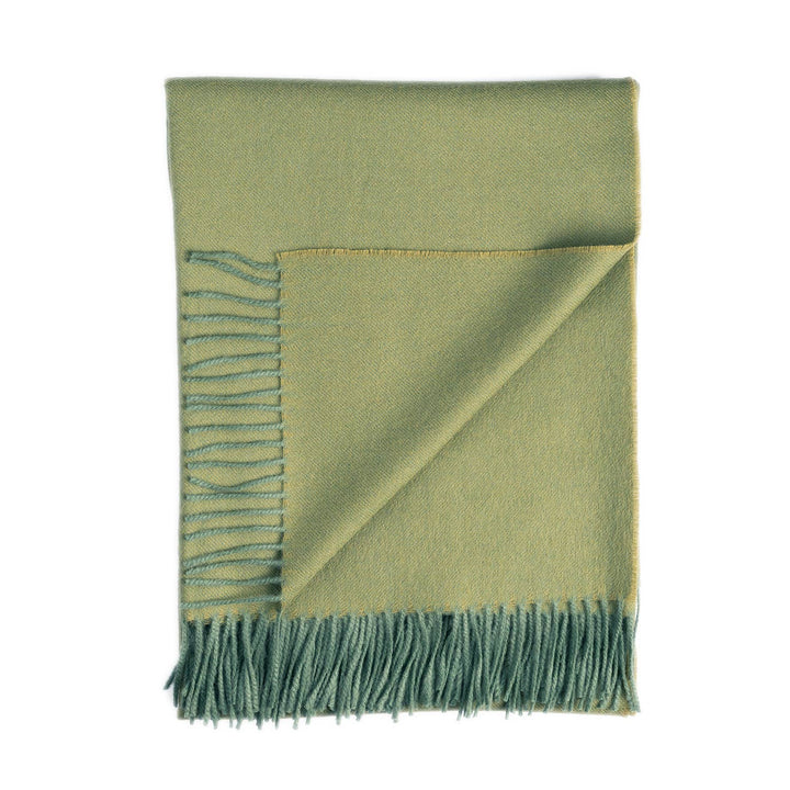 Alpaca Throw Tea Leaf