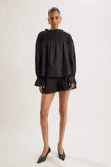 Majorelle Top Black