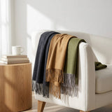Alpaca Throw Honey