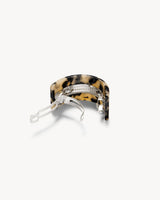 French Pony Barrette in Blonde Tortoise
