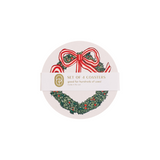 Holiday Christmas Wreath Coasters