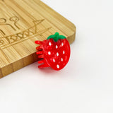 Mini Hair Clip Strawberry