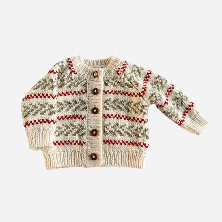 Evergreen Cardigan 12-24m