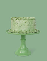 Melamine Cake Stand Large Green