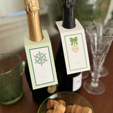 Wine Tag Ribbon Navy