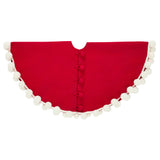 Tree Skirt Poms