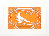 Paloma - A Lovely Dove: Dark Green / A2