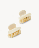Twin Clips Alabaster