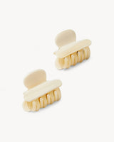 Twin Clips Alabaster