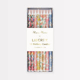 Meri Meri x Liberty Mixed Print Party Candles