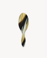 Petite Travel Hair Brush in Horn