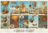 Puzzle The Dream of Flight: Early Ballooning 1000-Pieces