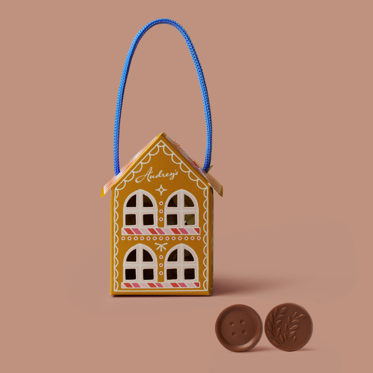 Christmas Button House Chocolates