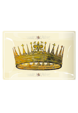 Decoupage Tray Vintage Crown
