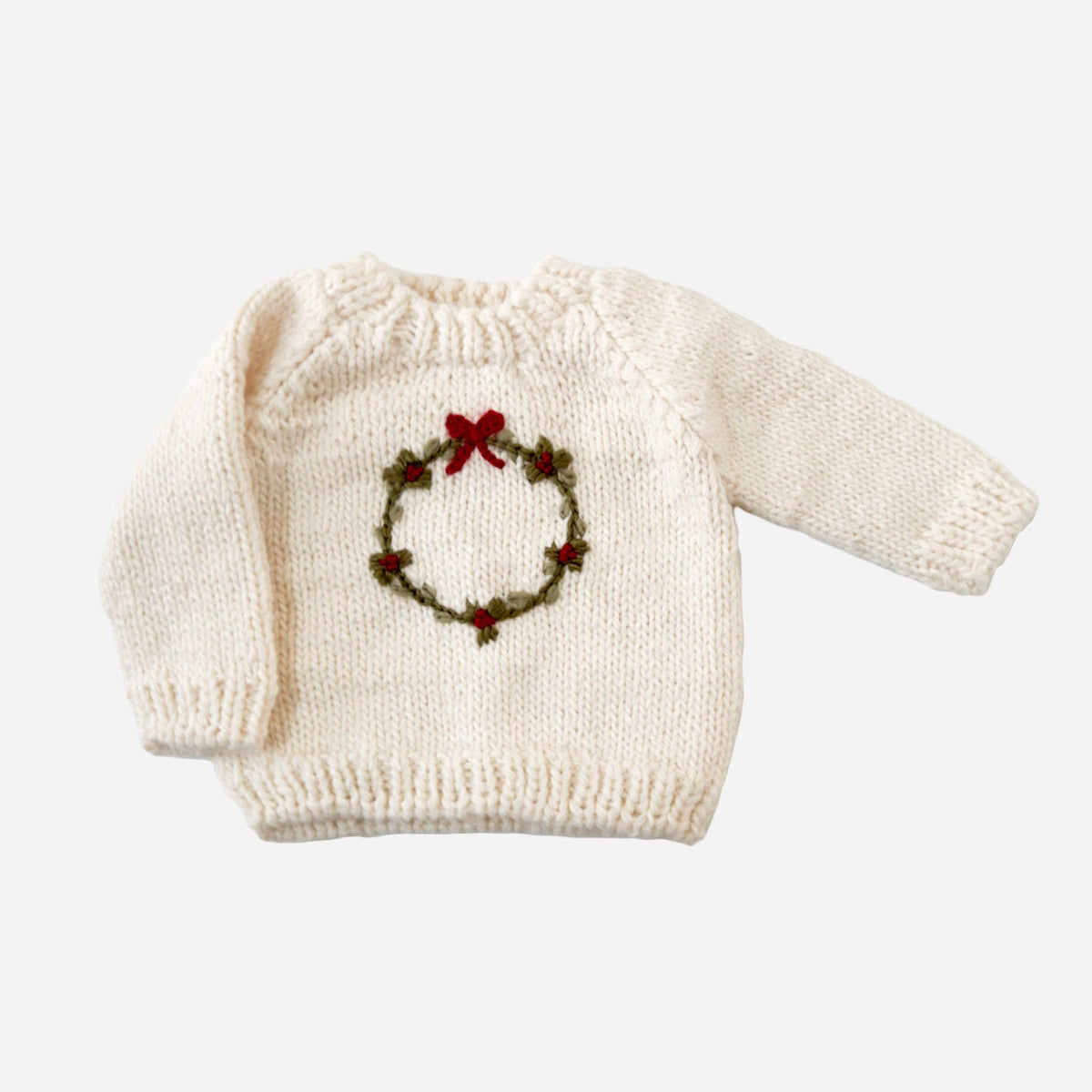 Wreath Sweater 12-24m