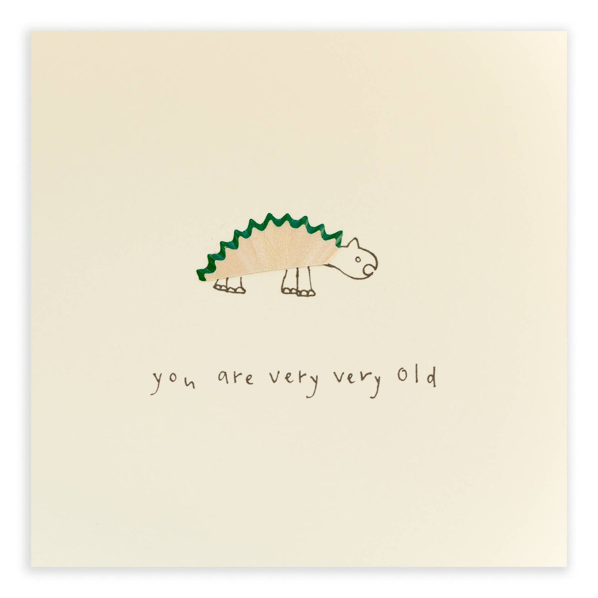 Birthday Dinosaur Card