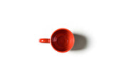 Red Stripe Ruffle Mug