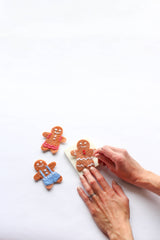 Felting Kit Mini Gingerbread Cookie