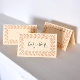 Pack of Twelve Plaster Pink Place Cards