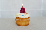 Beeswax Candles Pink Blackberries Set of 10