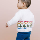 Tree Fair Isle Cardigan 12-24m