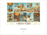 Puzzle The Dream of Flight: Early Ballooning 1000-Pieces