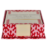 Note Holder in Kelp Raspberry Ripple