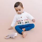 Tree Fair Isle Cardigan 12-24m