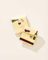 Wine Printed Stem Matchbook