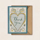 Heart's Delight Thank You Greetings Card