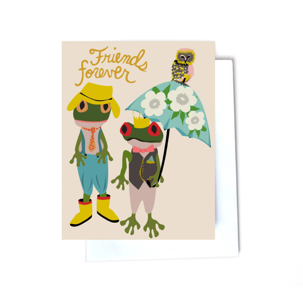 Frogs Friends Card