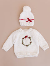 Wreath Sweater 2-3y