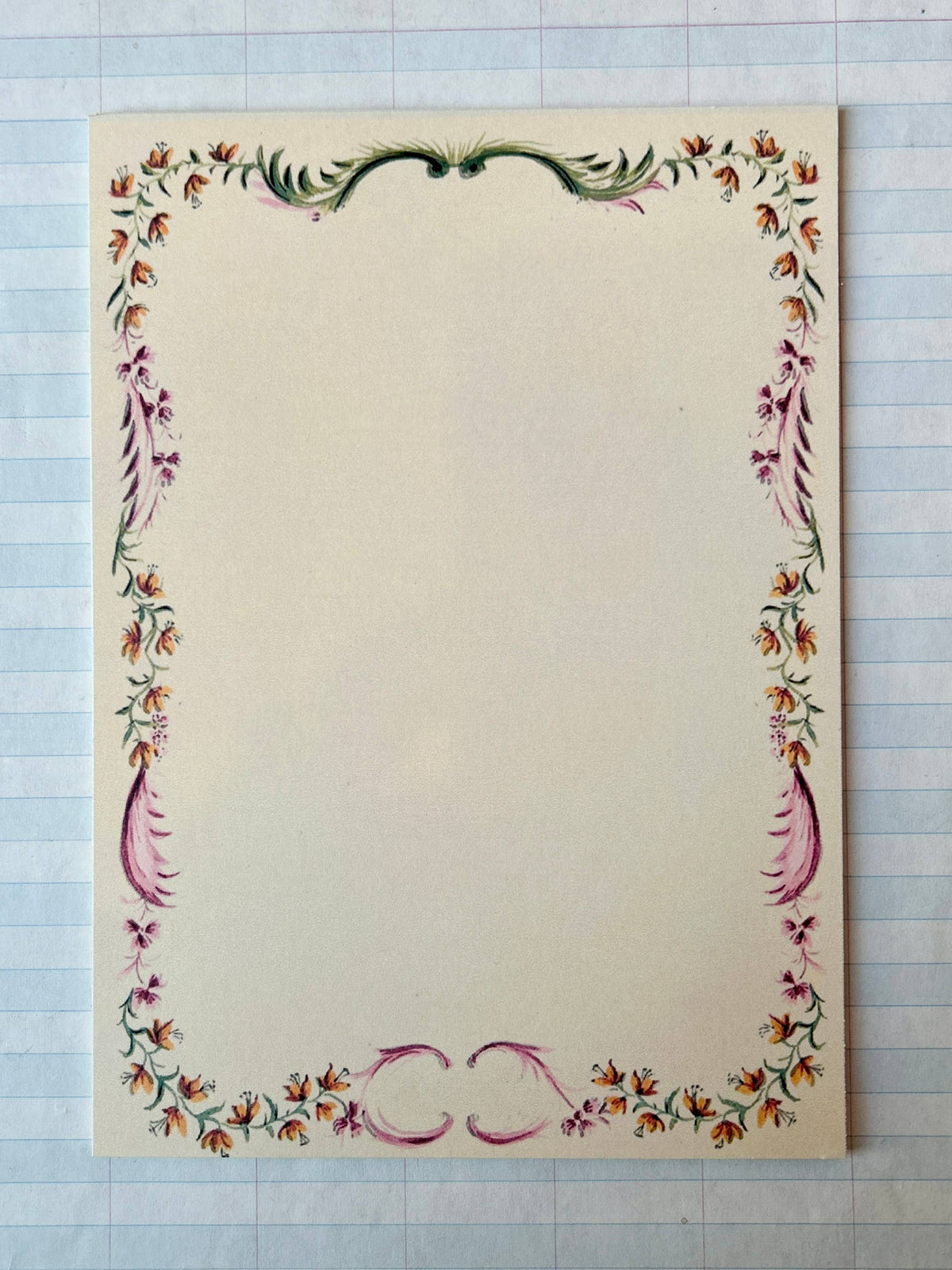 French Menu Stationery Set II: 6
