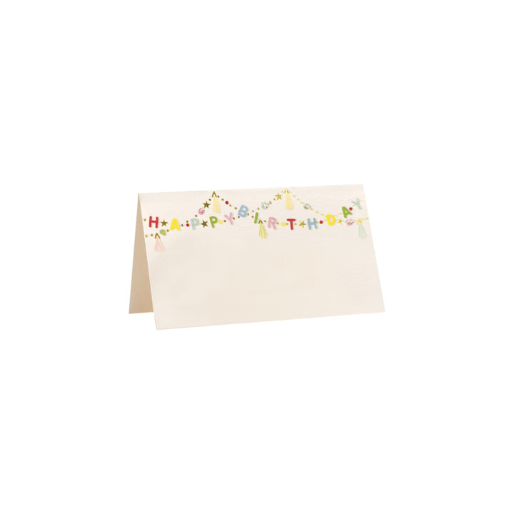 Happy Birthday Place Cards