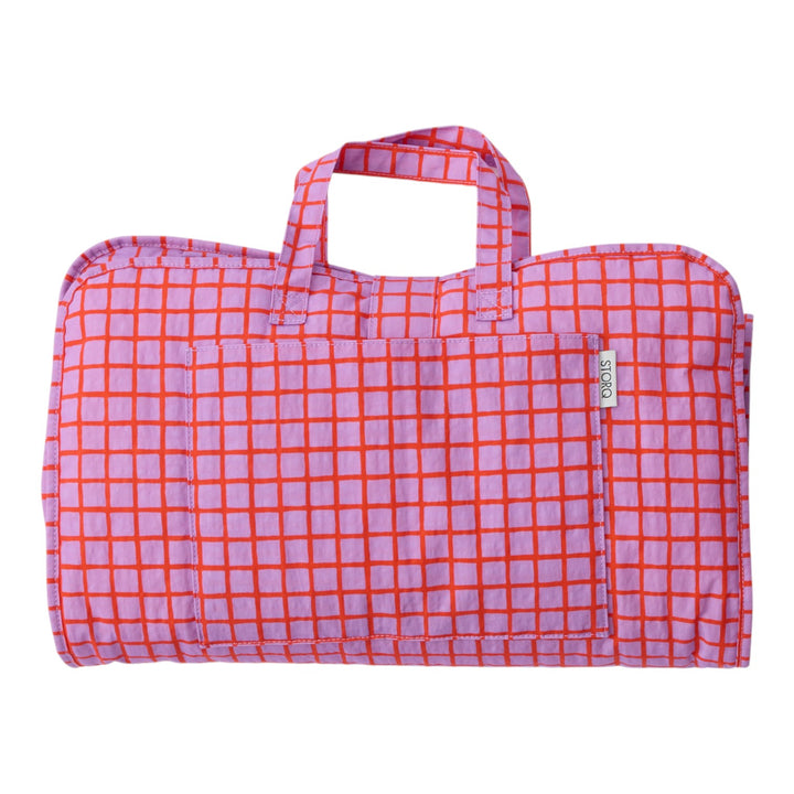 Cool Kid Nap Mat Orchid Grid