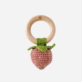 Teether Strawberry Pink